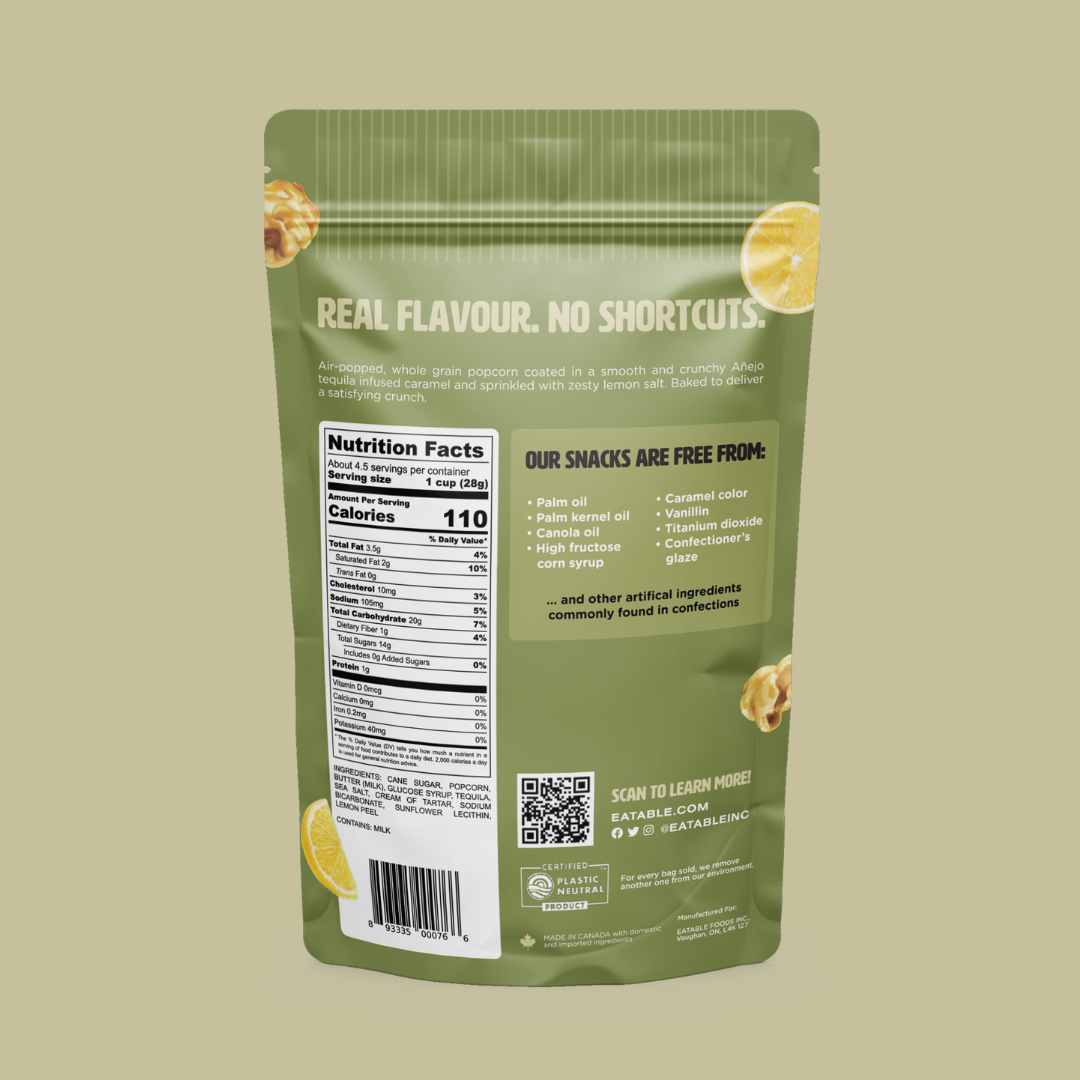 Pop the Salt & Tequila 🍋 Gourmet Caramel Kettle Popcorn