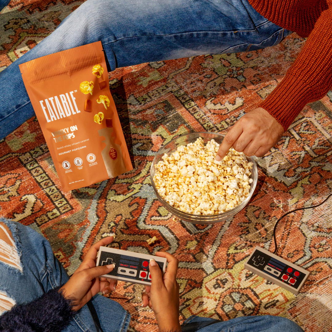 Whisky on the Pops 🥃 Gourmet Caramel Popcorn