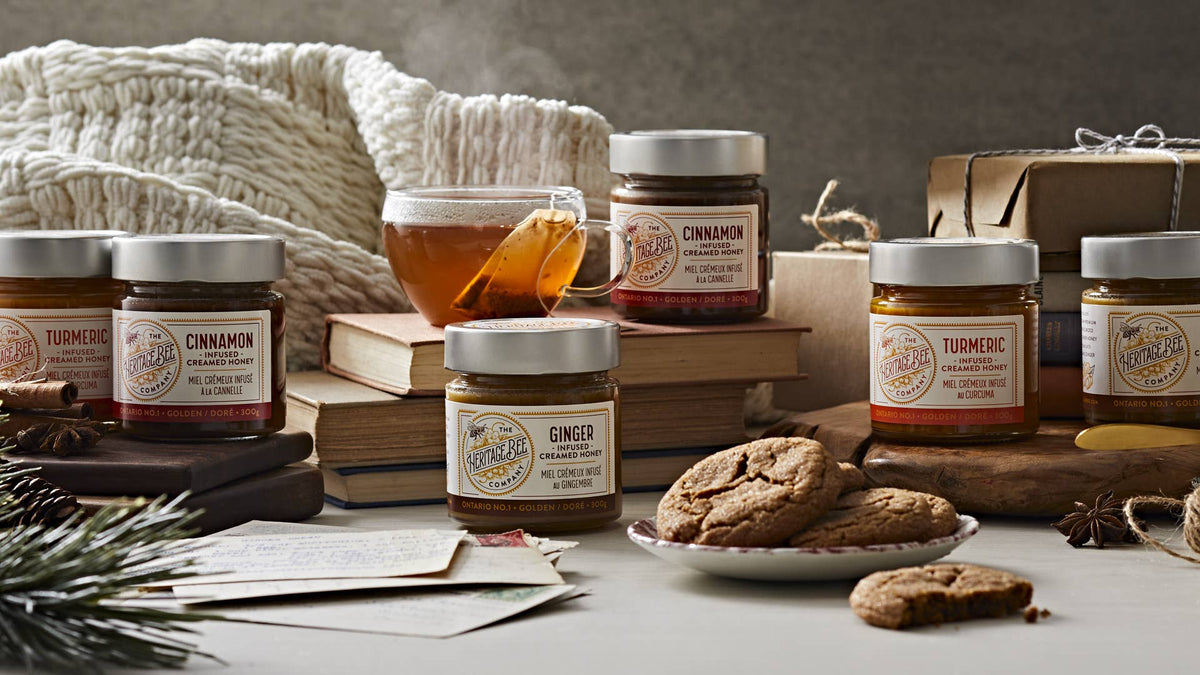 Ginger Creamed Honey - 300 g (10.6 oz)