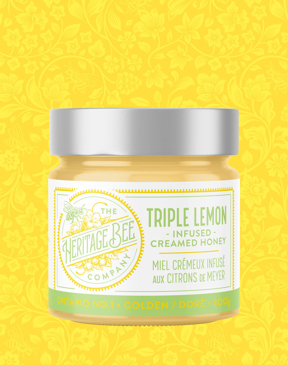 Triple Lemon Creamed Honey