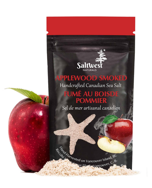 Case of 10 - Applewood Smoked Sea Salt 45g