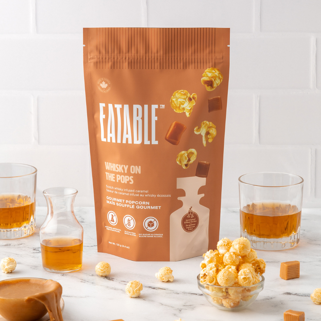 Whisky on the Pops 🥃 Gourmet Caramel Popcorn