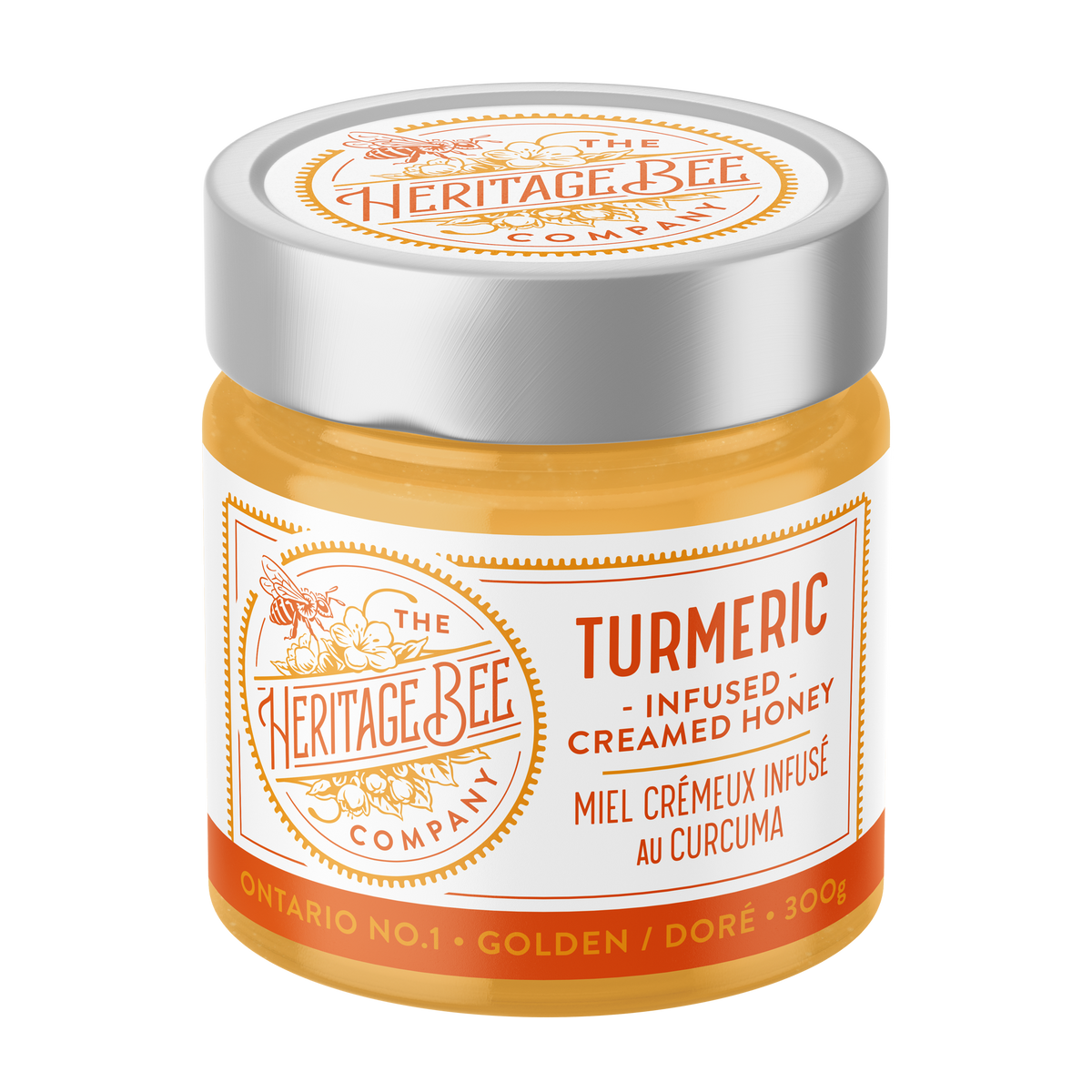 Turmeric Creamed Honey - 300 g (10.6 oz)