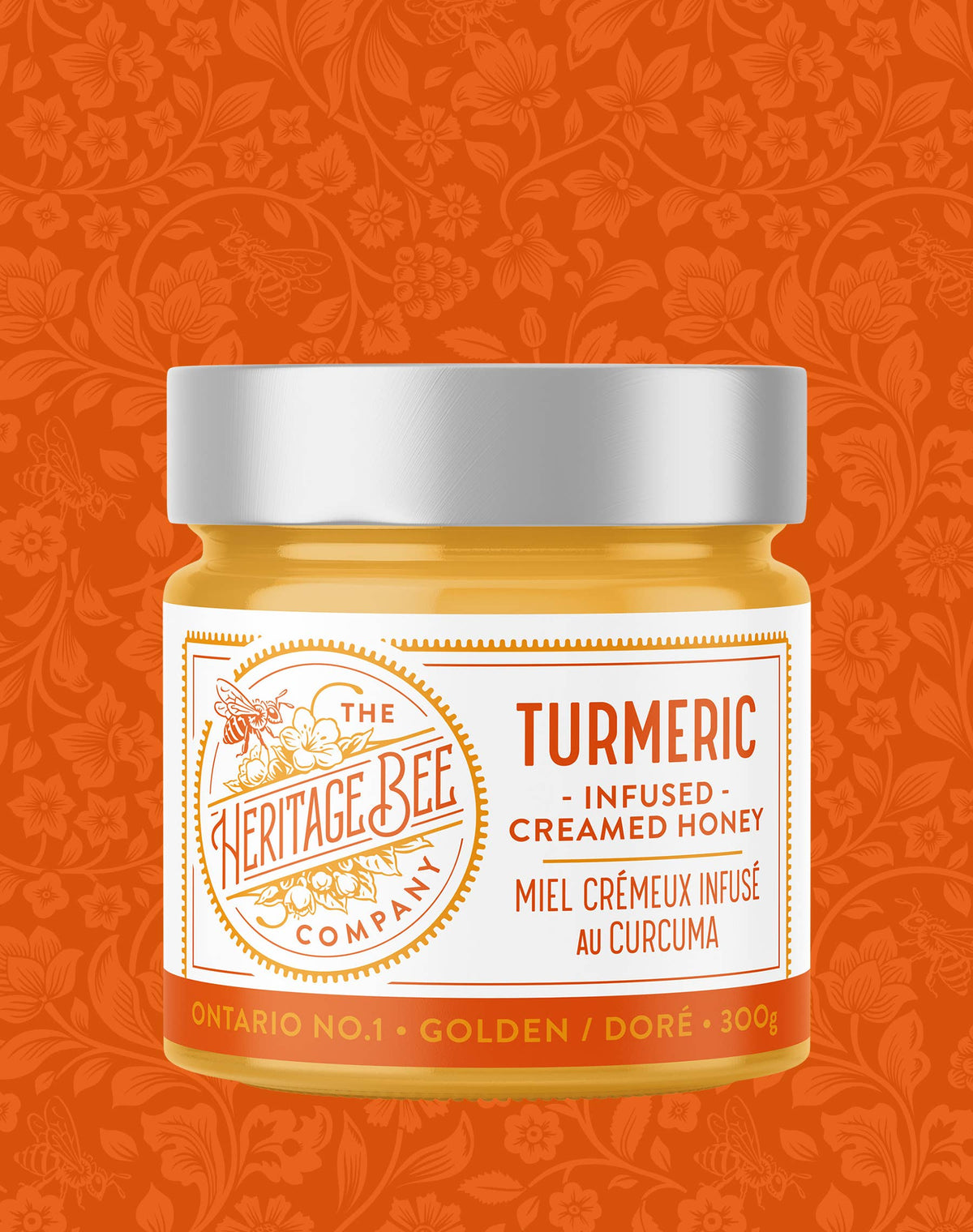 Turmeric Creamed Honey - 300 g (10.6 oz)