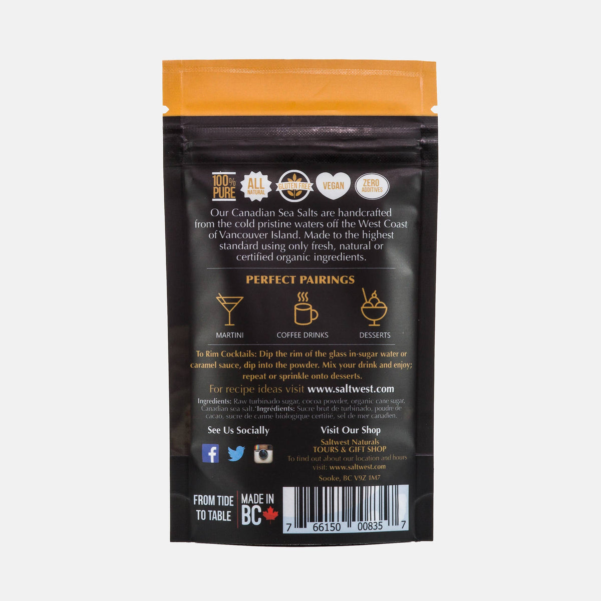 Case of 10 - Salted Caramel Chocolate 50g