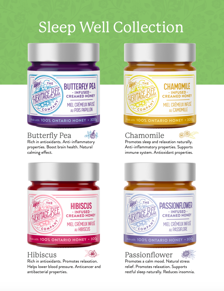 Hibiscus Creamed Honey