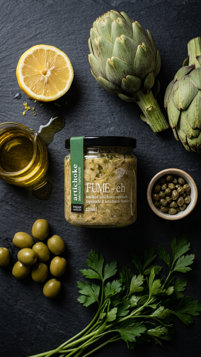 Smoked Artichoke Tapenade