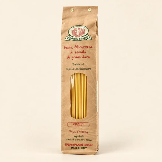 Rustichella d'Abruzzo Bucatini pasta package