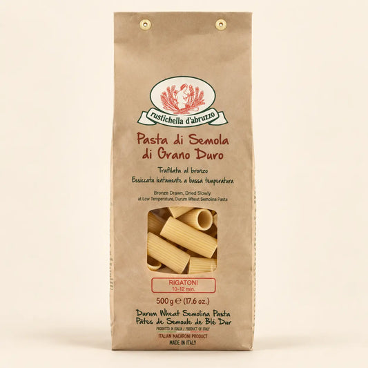 Rustichella d'Abruzzo Rigatoni product package
